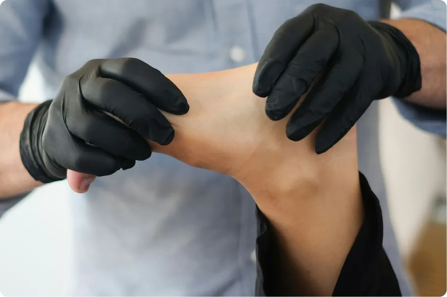 Person receiving Physical Therapy services